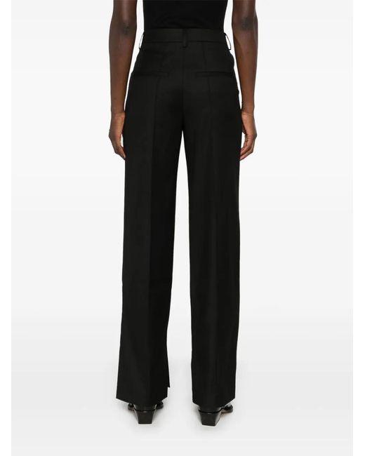 Remain Black Slim Trousers