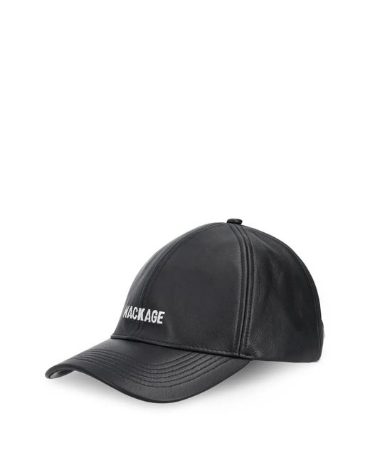 Mackage Black Anderson-L Logo Baseball Cap