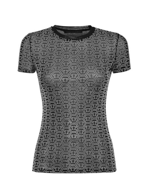 Philipp Plein Gray Sexy Pure T-Shirt