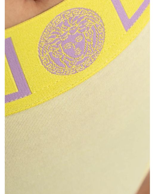 Versace ハイウエスト ショーツ Yellow