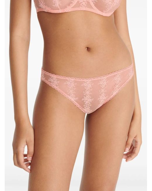 Eres Pink Cristaux Slip