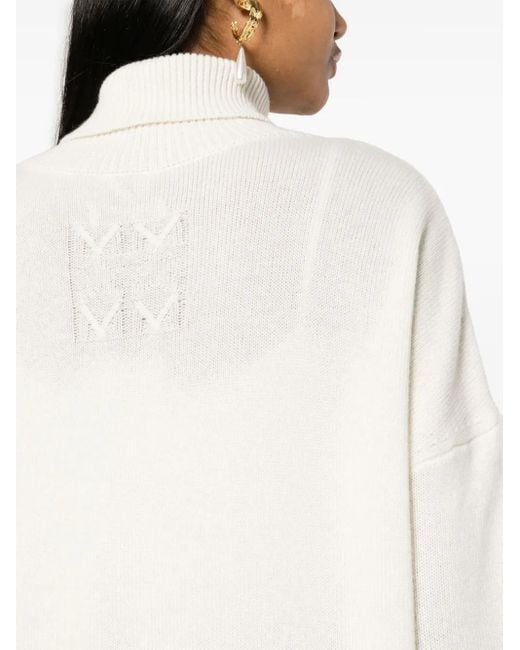 Max & Moi Prairie カシミアセーター White