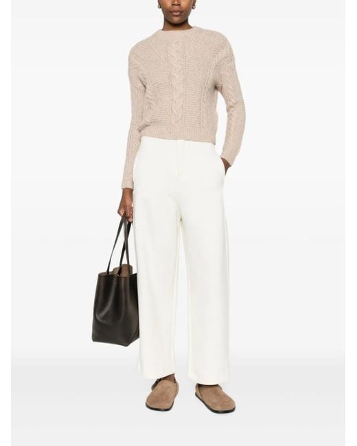 Max Mara White Ebrien Trousers
