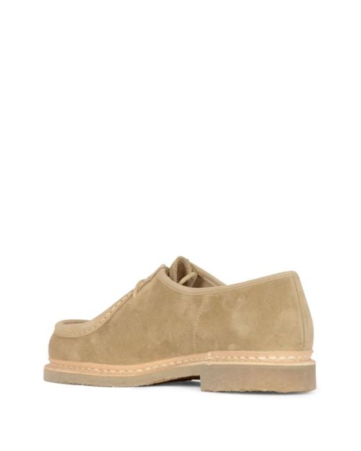 Paraboot Brown Suede Shoes for men