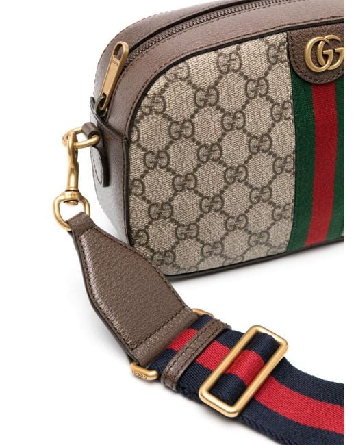 Gucci Brown Ophidia GG Small Crossbody Bag for men