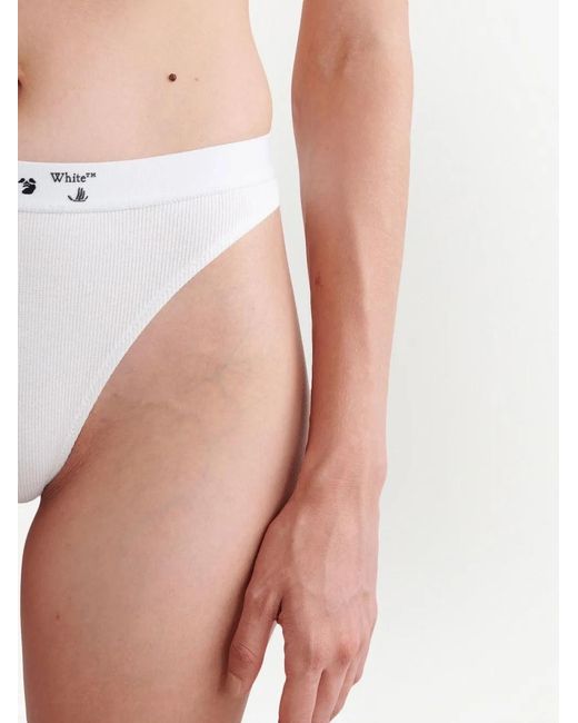 Off-White c/o Virgil Abloh Set Van Twee Strings in het White