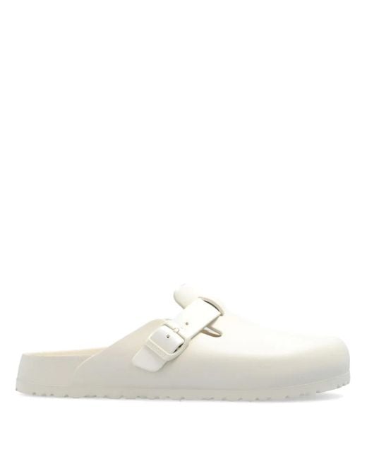 メンズ Birkenstock Boston Eva ミュール White