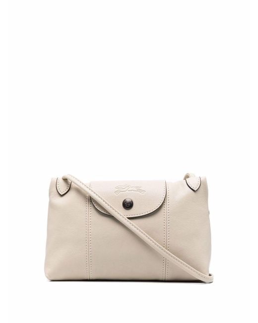 Longchamp Le Pliage Cuir Crossbody Bag Lyst