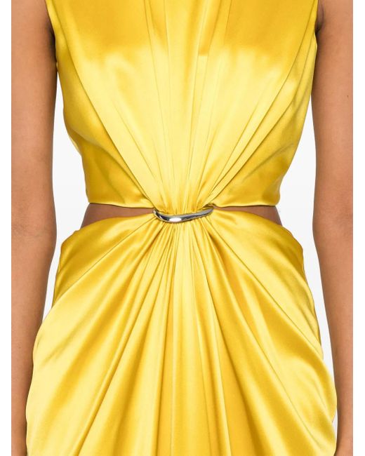 Max Mara 'panaro' Jurk in het Yellow