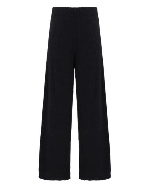 Laneus カシミアブレンド ニットパンツ Blue