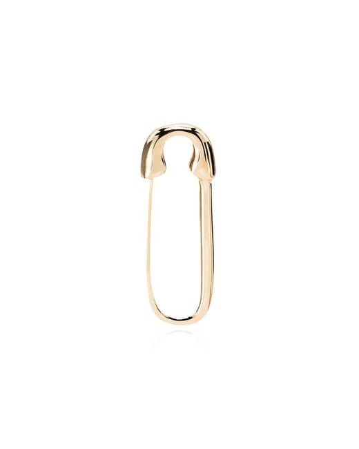 Anita Ko White 18Kt Safety Pin Earring