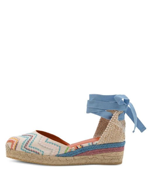 Missoni Blue 30Mm Eva Espadrilles