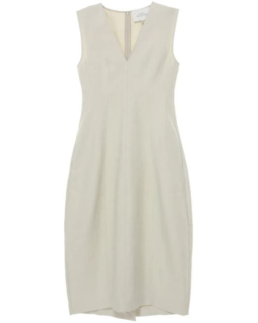 Studio Nicholson Natural Sculpted Sleeveless Maxi Dress