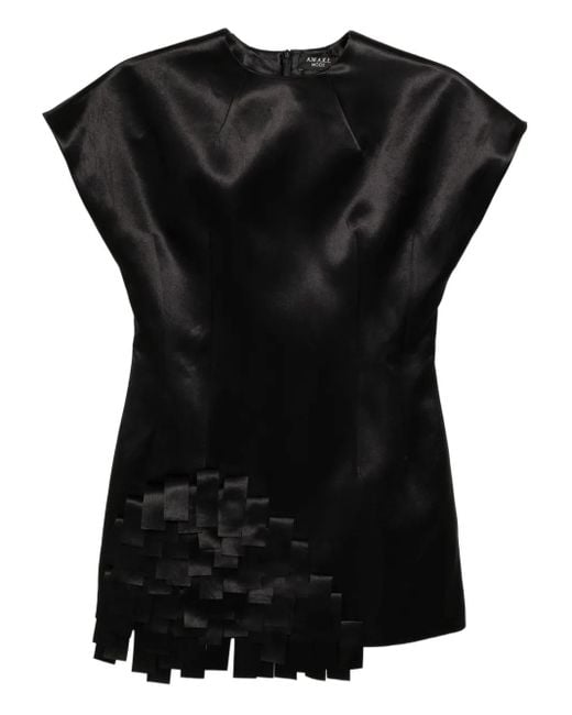 A.W.A.K.E. MODE Black Rectangle-Detail Top