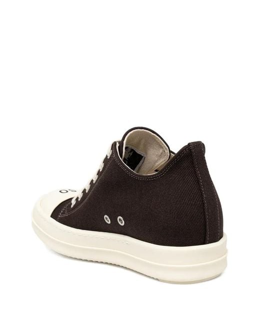 Sneakers Low Sneaks di Rick Owens in Black