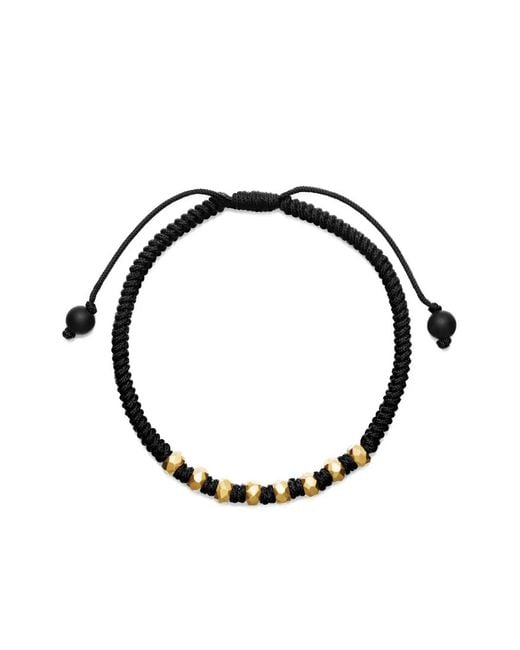 David Yurman White 18Kt Fortune Woven Bracelet (5.5Mm) for men