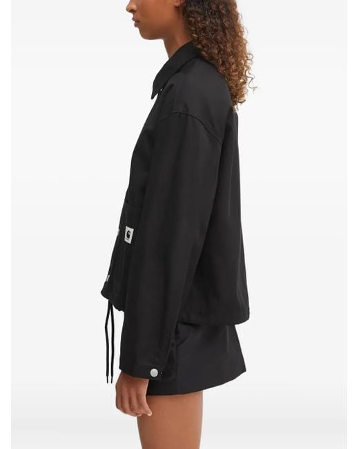 Carhartt Black Simple Button Jacket