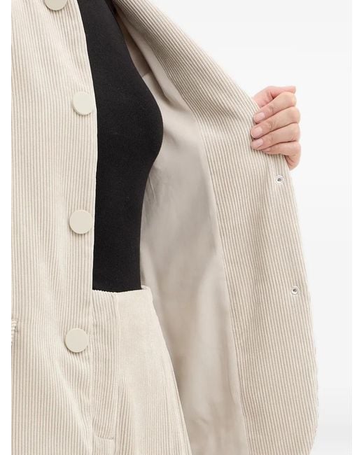 ARMANI EXCHANGE Natural Button Corduroy Blazer
