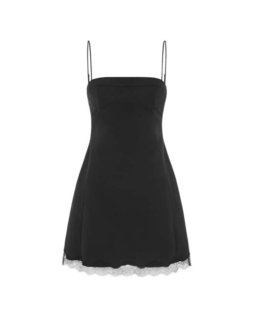 16Arlington Black Connie Mini Dress