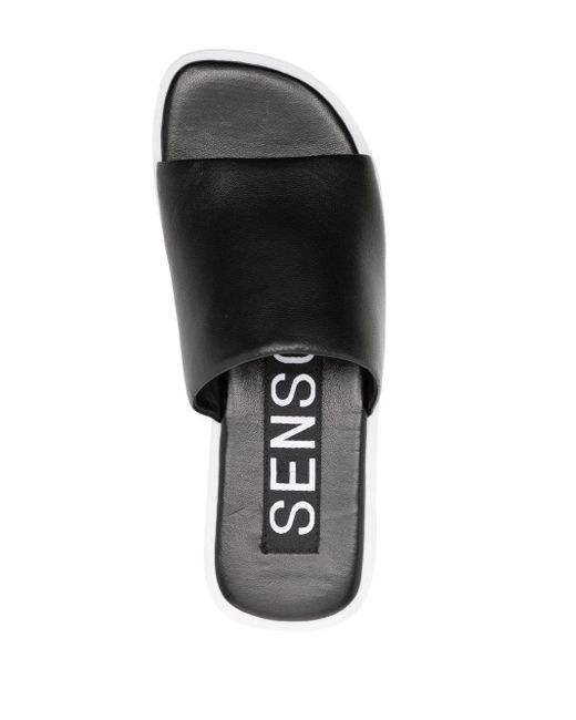 Senso Black Morgan Platform Sandals
