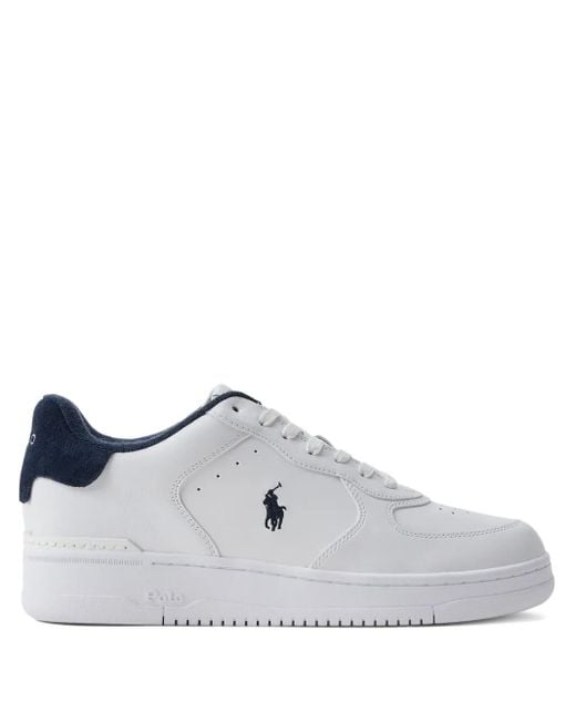 Polo Ralph Lauren White Polo Pony Sneakers for men
