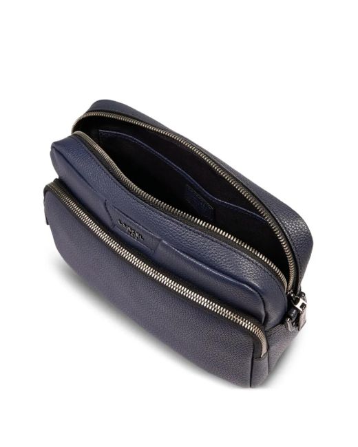 Borsa Messenger Con Zip di Lancel in Blue da Uomo