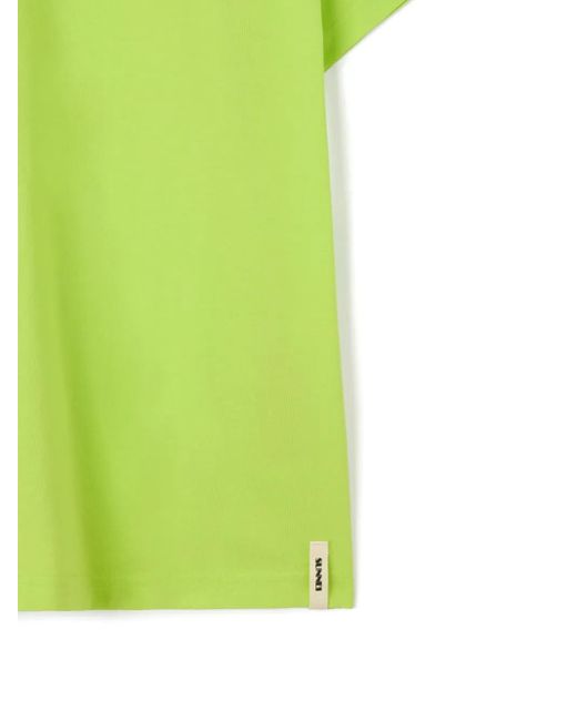 Sunnei Green Cotton T-Shirt