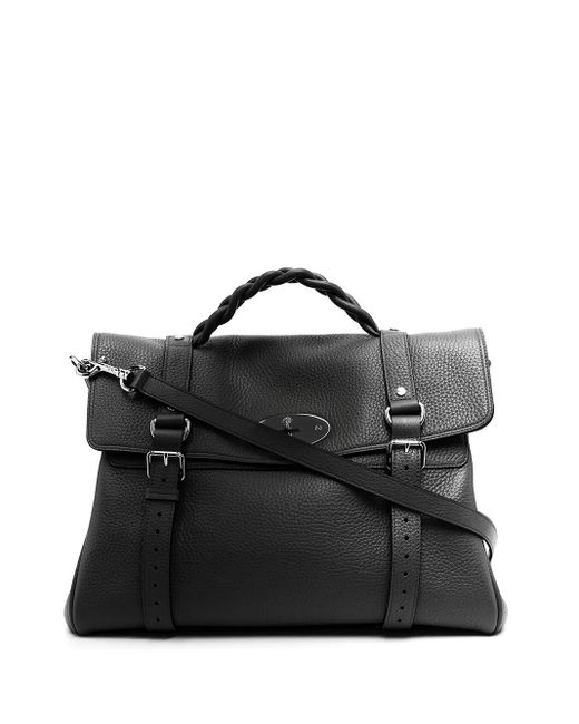 Mulberry Black Alexa Leather Tote Bag