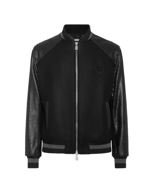 Billionaire Black Elaphe Jacket for men