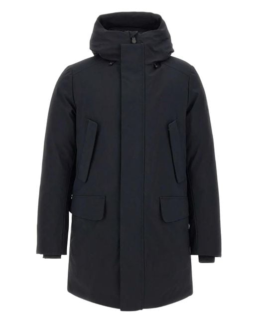 Save The Duck Blue Mod. Wilson Hooded Padded Coat for men