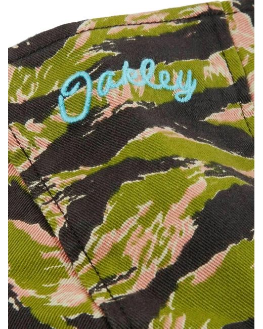 Oakley Green Tiger-Camo Tnp Jacket for men