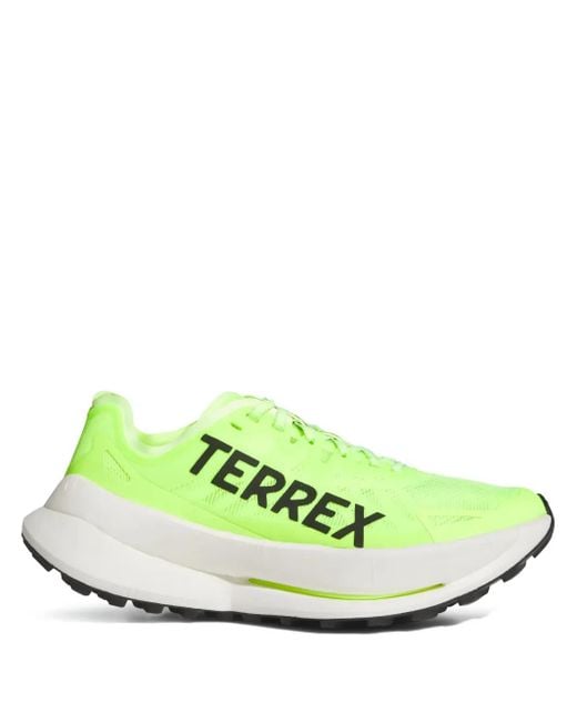 Adidas Terrex Agravic Speed Ultra "lucid Lemon/white" スニーカー Green