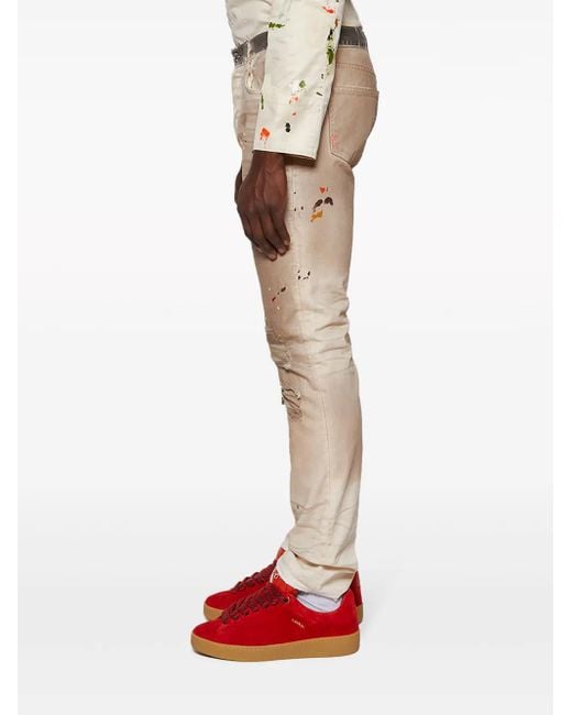 GALLERY DEPT. Natural Hollywood Distressed Jeans for men