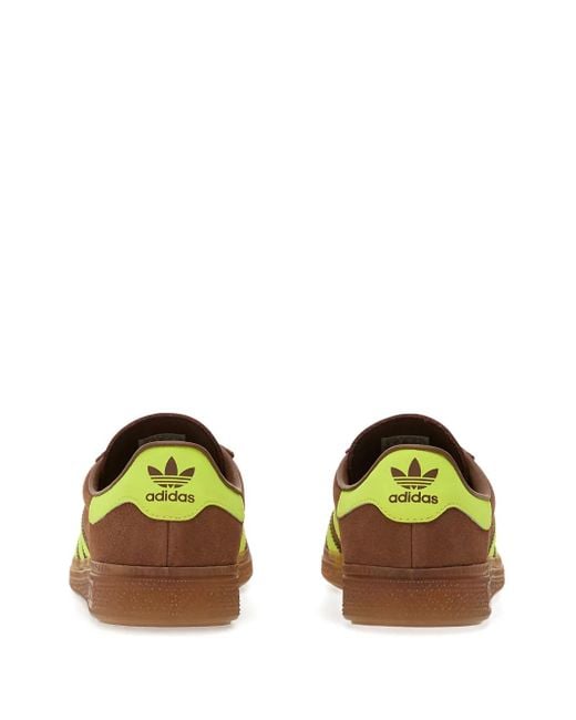 Adidas Green Muenchen Three-Stripes Sneakers