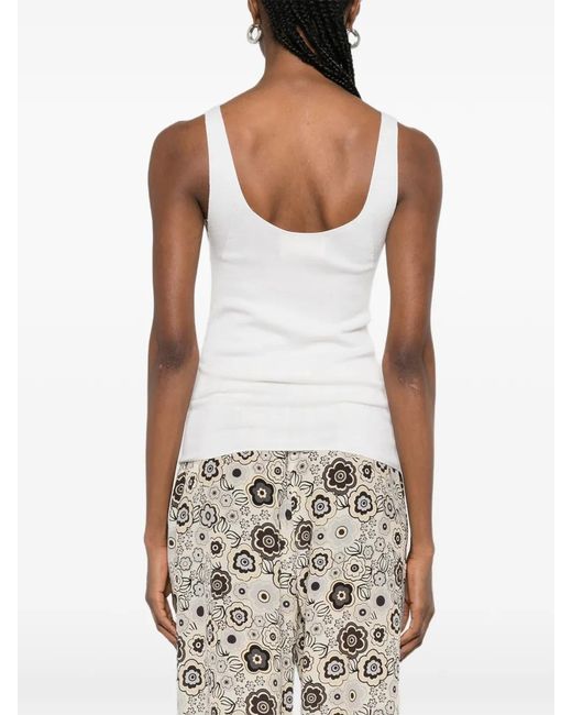 Top De Punto Bompard de color White