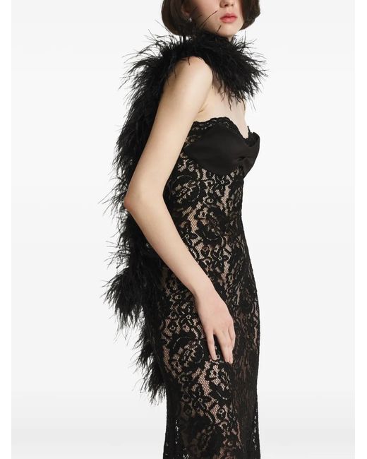 2310 STUDIO Black Strapless Dress