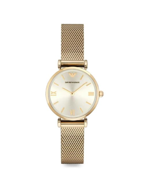 Emporio Armani White Retro 32Mm Watch