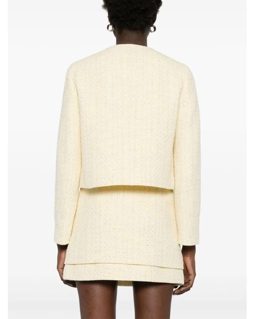 Maje Natural Jacke Aus Tweed