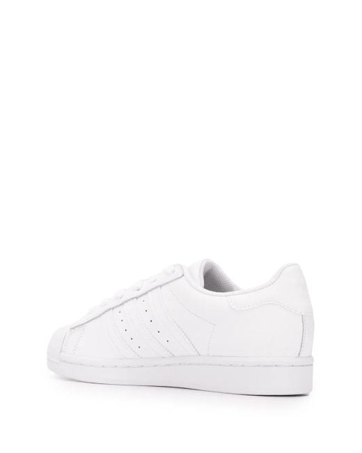 Adidas White Superstar Trainers