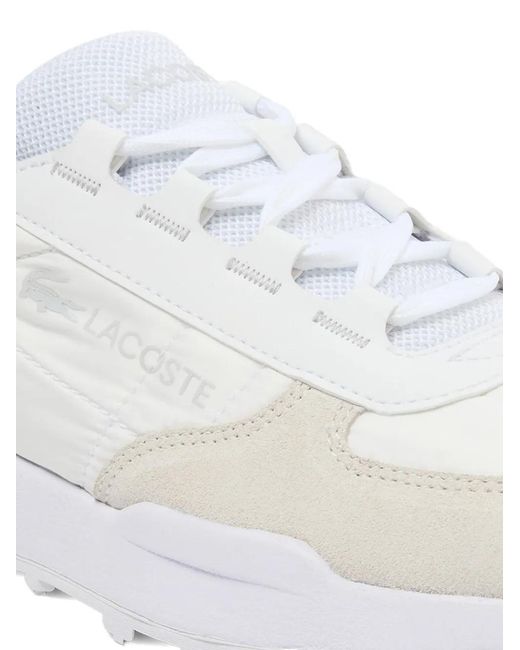 Lacoste White Elite Active Evo Low-Top Sneakers for men