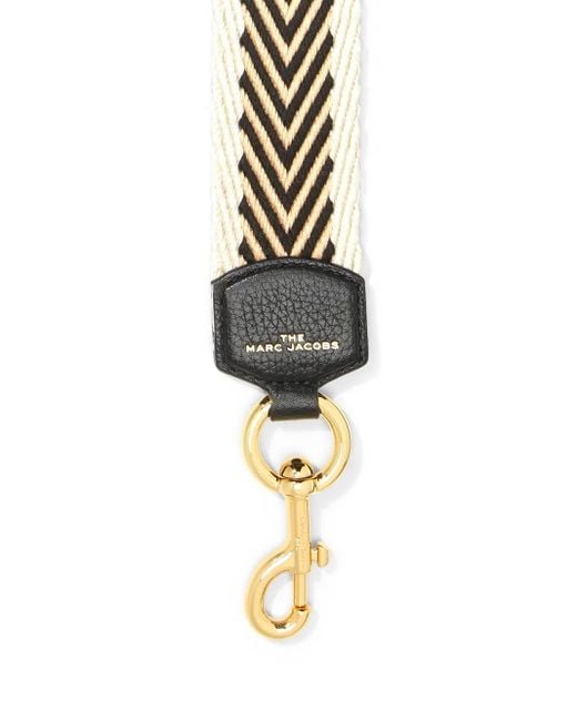 Marc Jacobs White The Strap' Arrow-Motif Strap