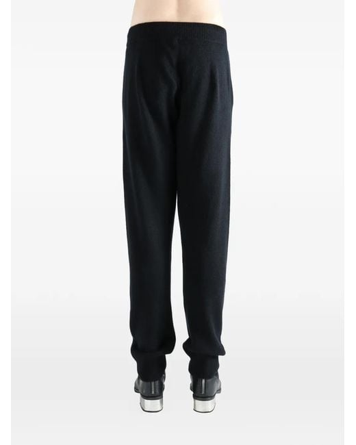 Auralee Gray Drawstring Trousers for men