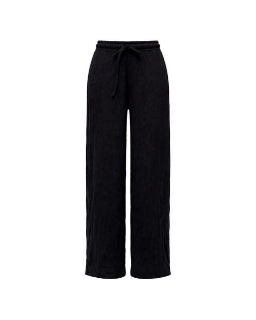 Osklen Black Drawstring Track Pants