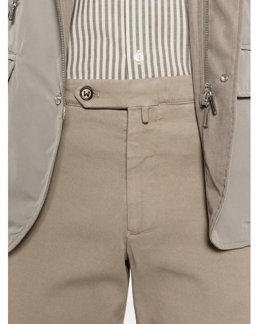Berwich White Chino Trousers for men