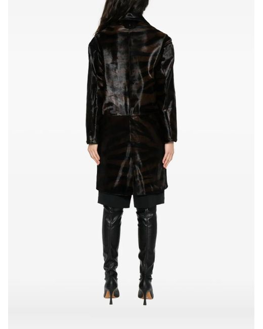 Salvatore Santoro シアリングコート Black