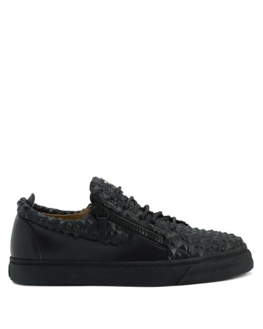 Giuseppe Zanotti The Manhattan Sneakers mit Nieten in Black für Herren