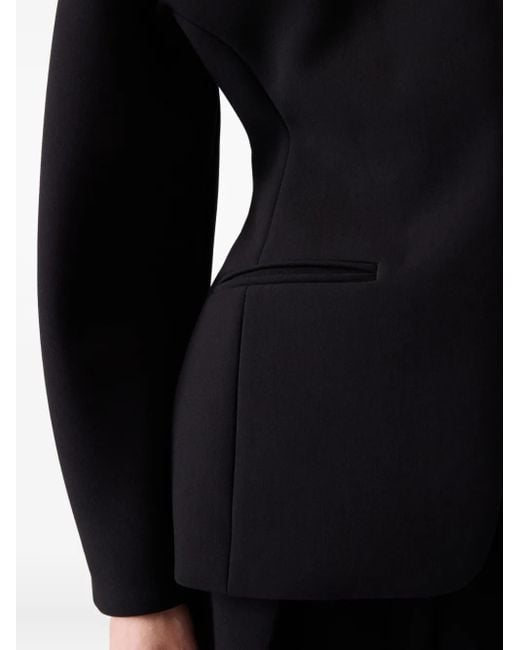 Jacquemus The Ovalo Getailleerd Jack in het Black