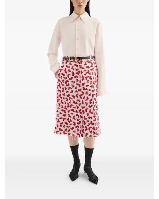Jil Sander Pink Button-Down Shirt