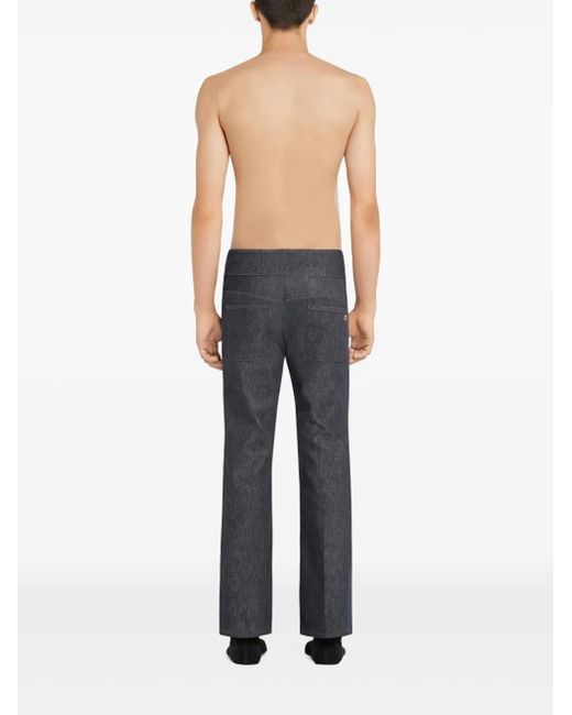 Vaqueros Con Cinturón Courreges de hombre de color Gray