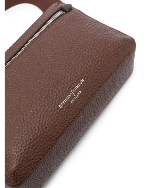 Bandolera Reporter Compact Aspinal de hombre de color Brown